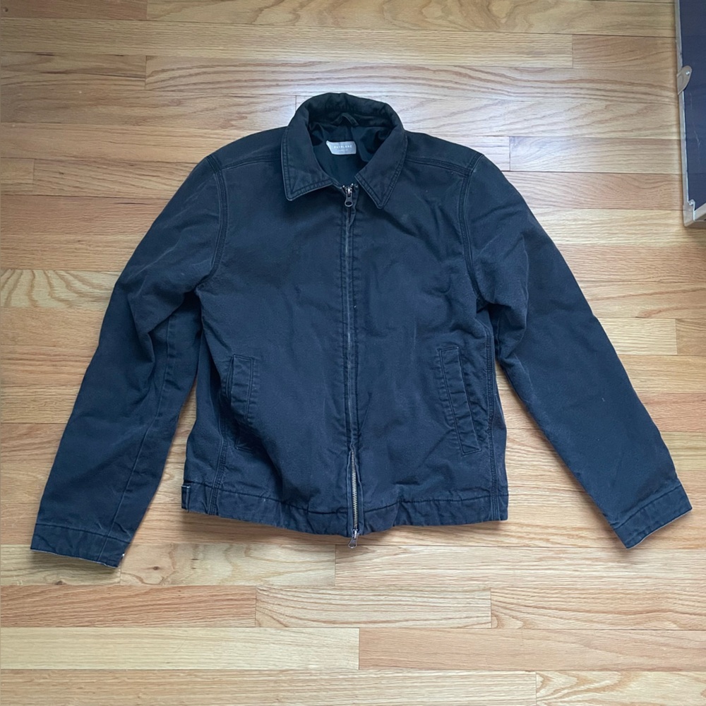 Everlane Men's Black Military Jacket